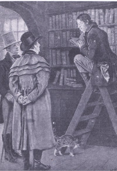 Sir Walter Scott meets John Leydon by Walter Paget